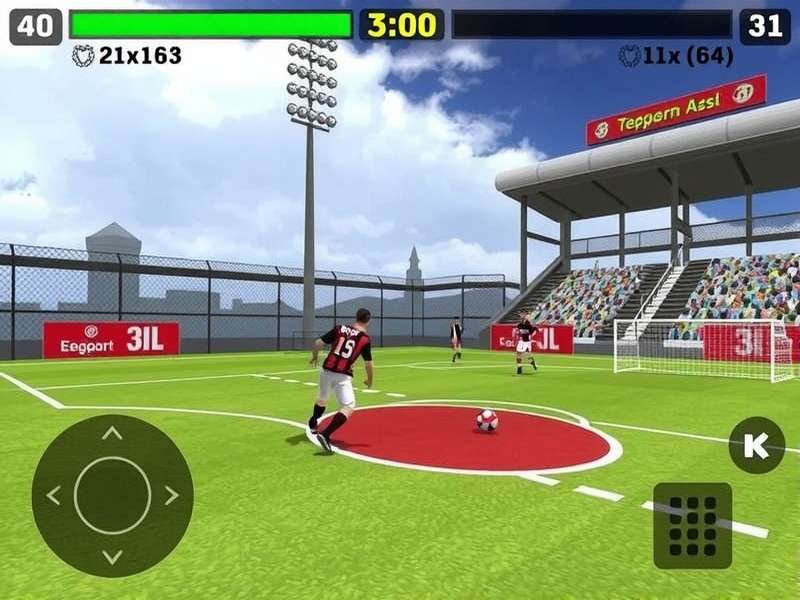 Handball Warrior Pro Gameplay Screenshot